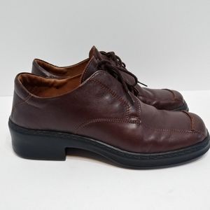 Josef Seibel brown leather Oxford